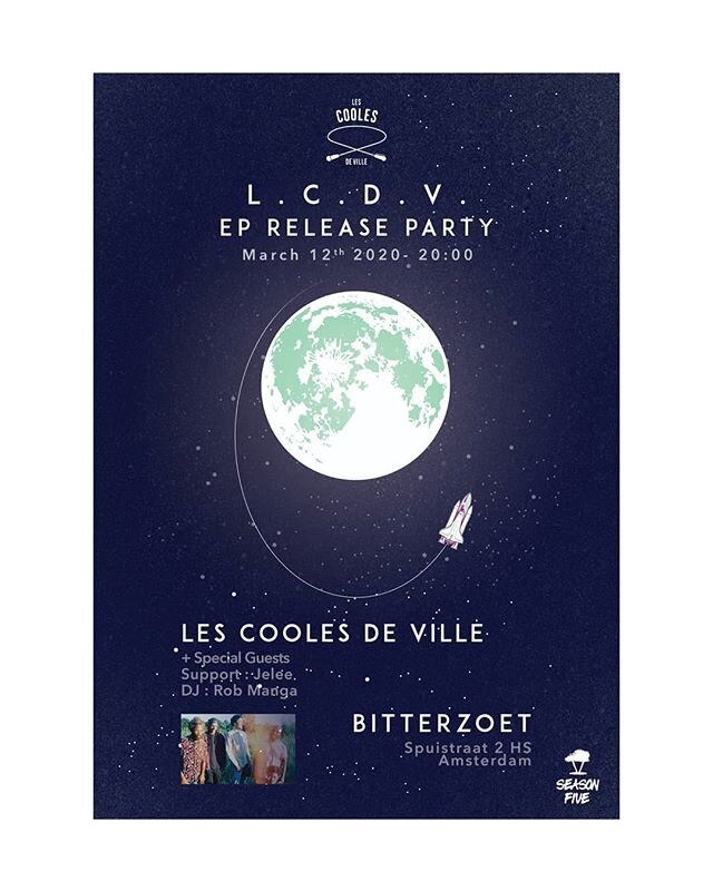 official release party!
March 12, 
@bitterzoet , Amsterdam. come  join the fun!
.
.
#tourlife #release #party #Ep #live #performance #friends #join